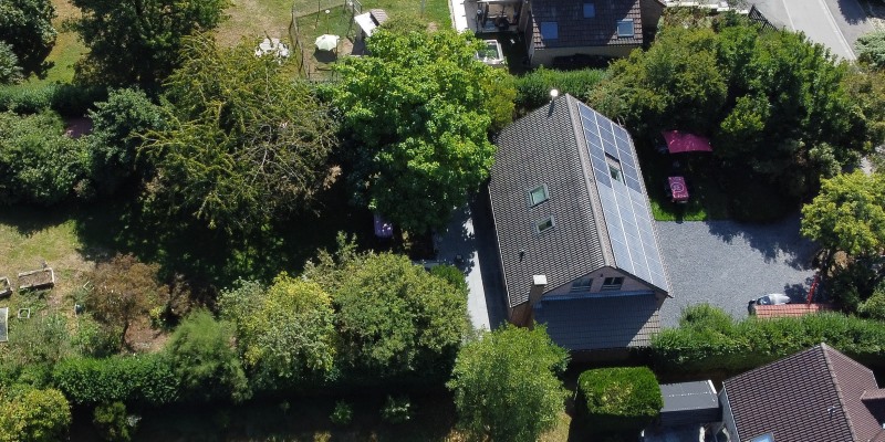 Prise de vue aérienne par drone pour la présentation de biens immobiliers - Belgique